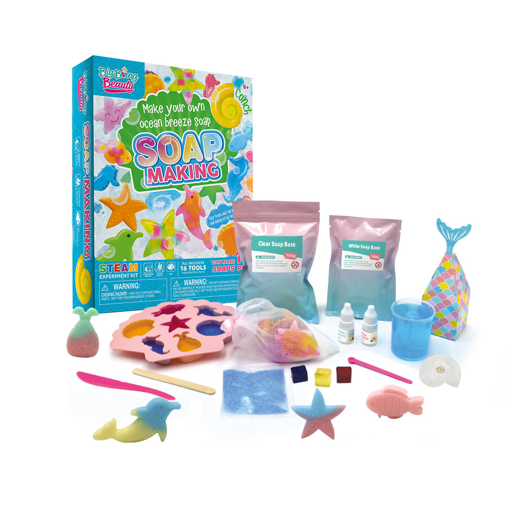 Ocean Breeze Soap Kit
